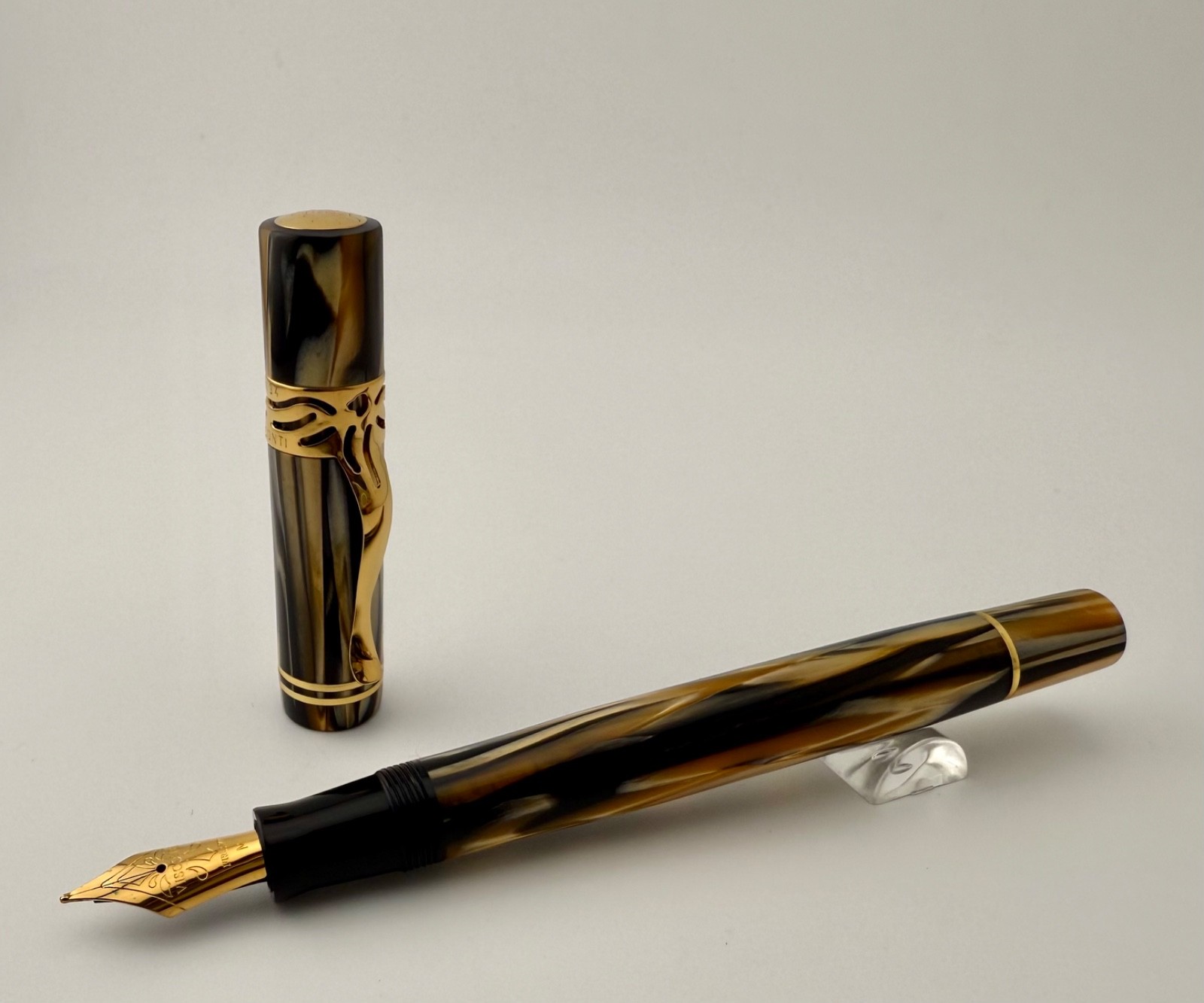 VTG Visconti Federico II Limited Edition Ragtime Cinnabar Fountain Pen - 1994