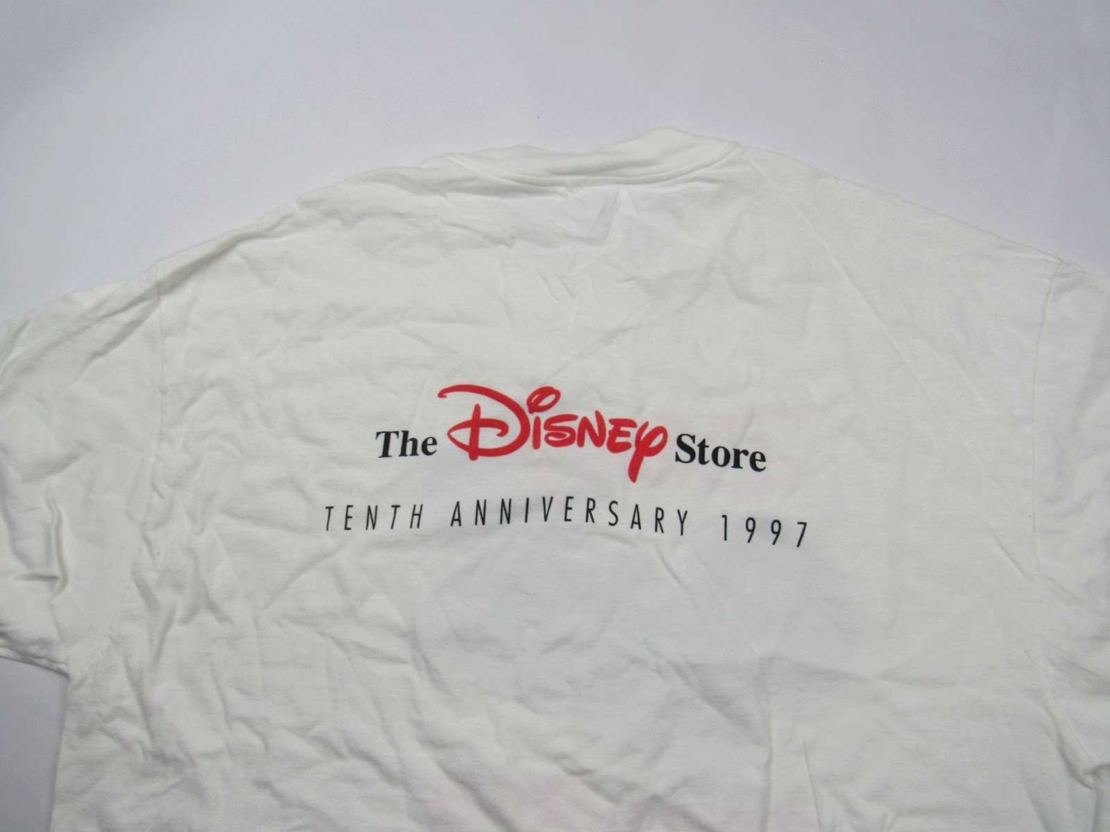 Vtg 90s The Disney Store VOLUNTEARS T Shirt - 10th Anniversary 1997 Sz L/XL