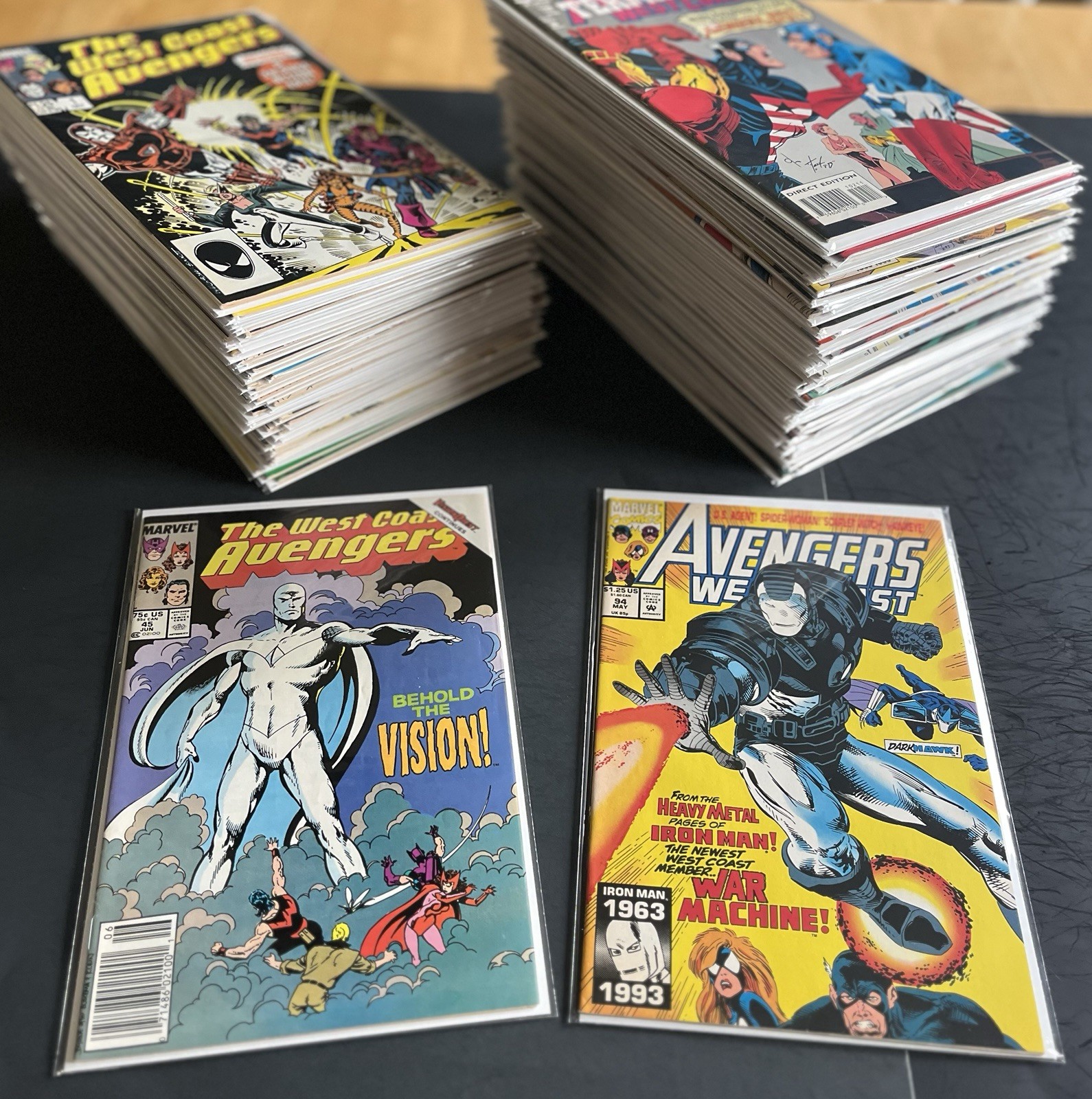 West Coast Avengers #1-102 Complete Set 45 94 Annuals Key Marvel Comics 1985 Lot
