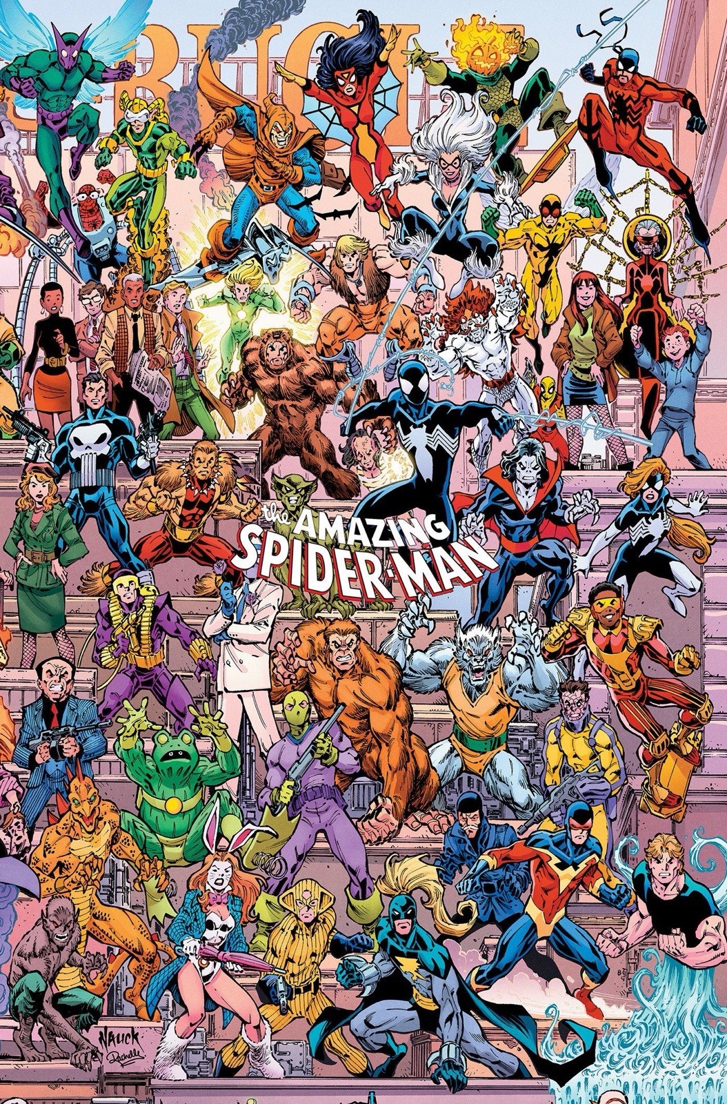 FREE SHIPPING The Amazing Spider-Man #1001 Todd Nauck Connecting Variant
