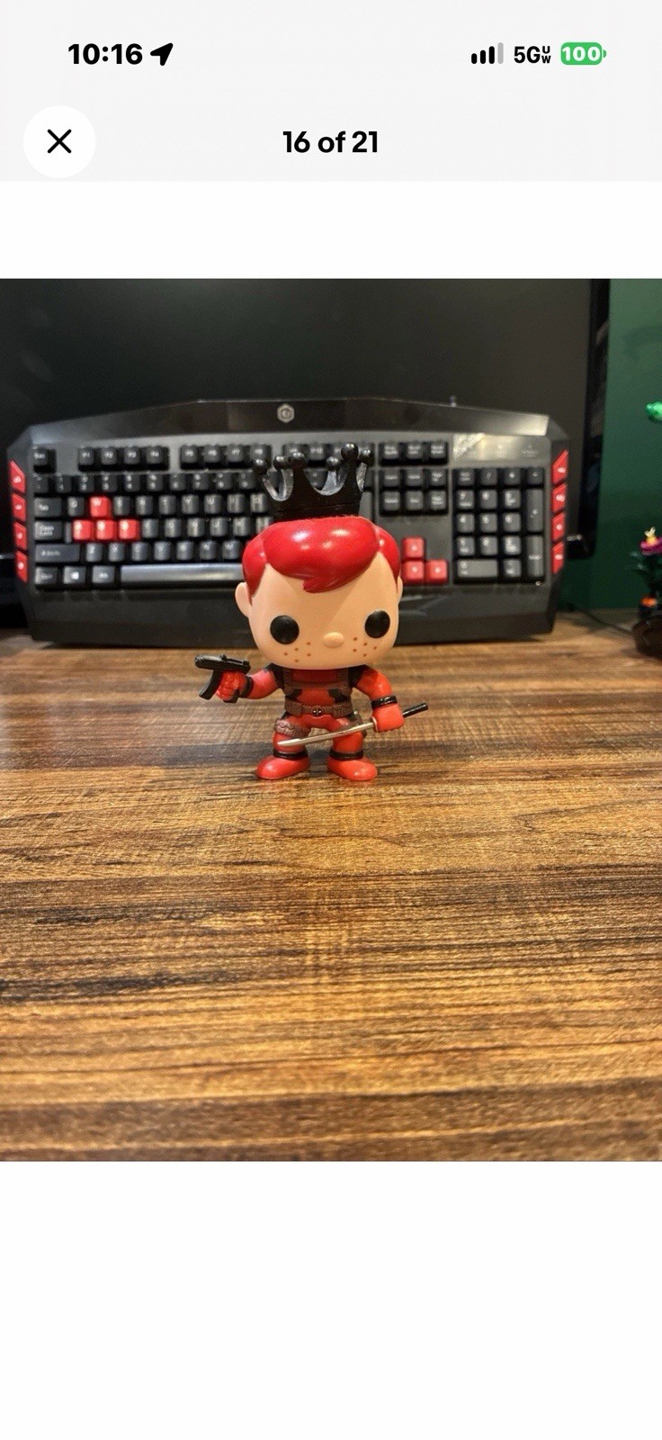 2014 Sdcc Dead Pool Freddy Funko 300 Pcs