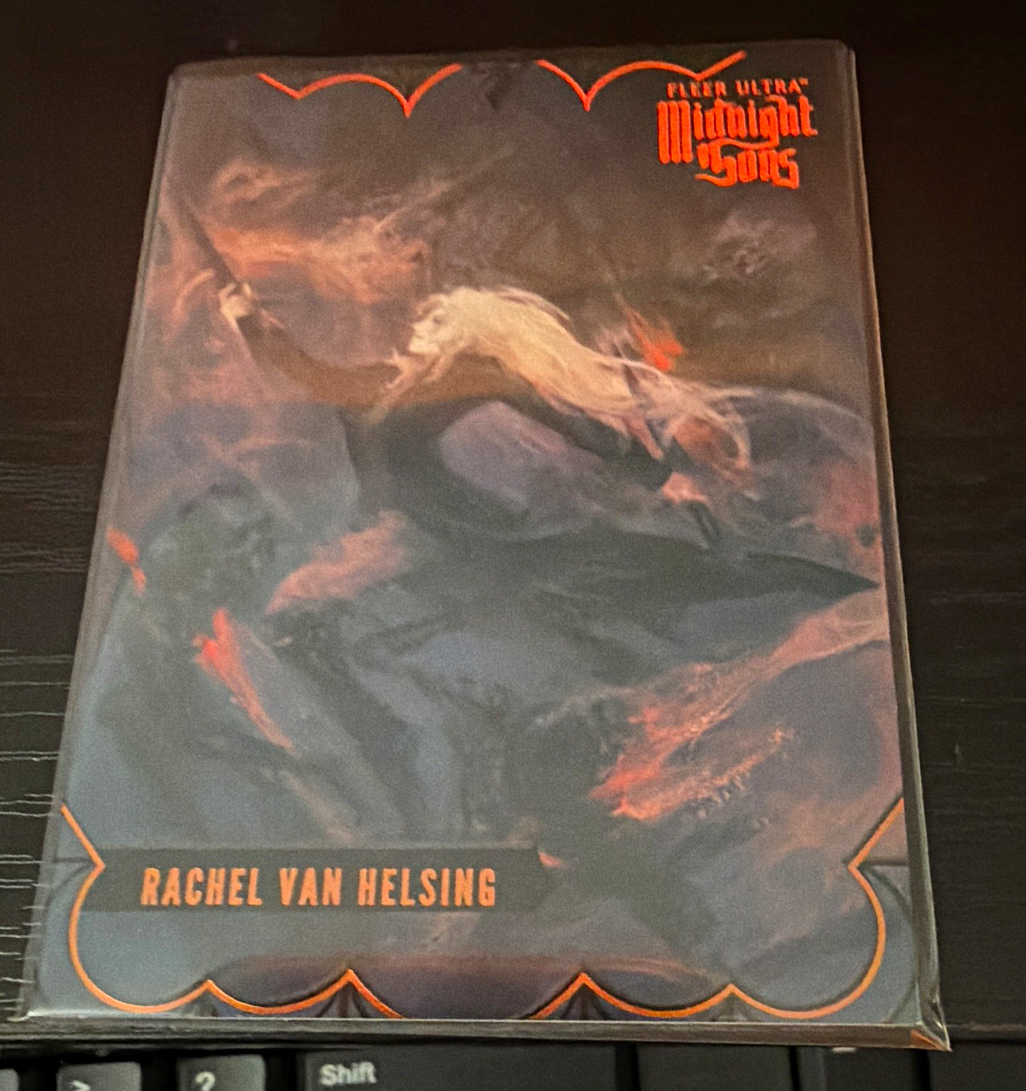 2022 Fleer Ultra Midnight Sons Marvel Rachel Van Helsing #75 Orange 25/25