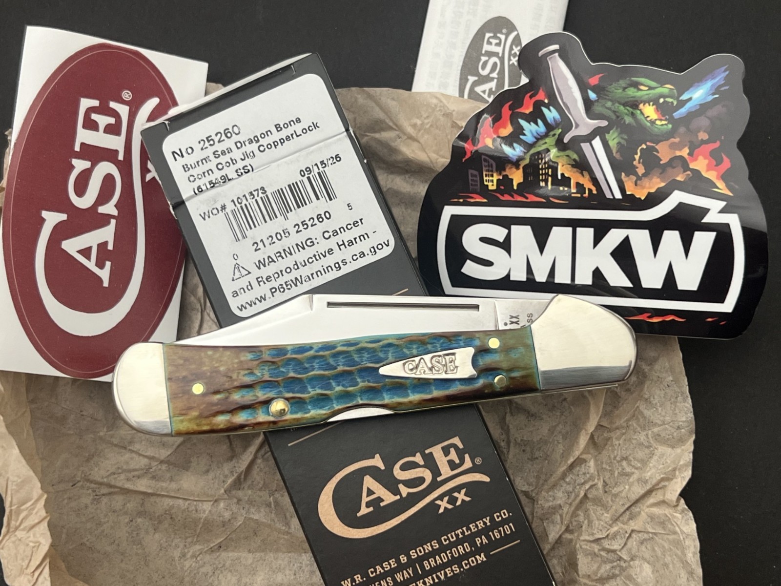 Case XX Sea Dragon CopperLock 25260 SMKW Exclusive 2026 Knife CA25260