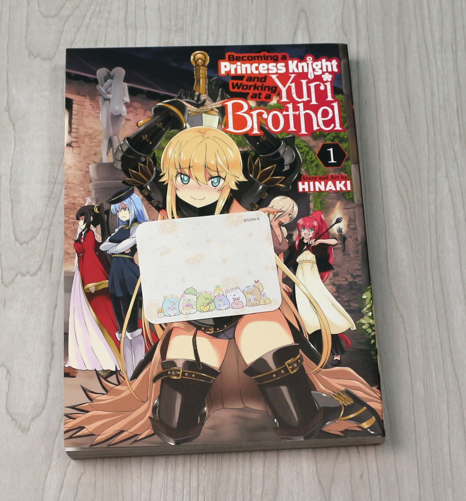 Becoming a Princess Knight and Working at a Yuri Brothel Vol 1 English Manga
