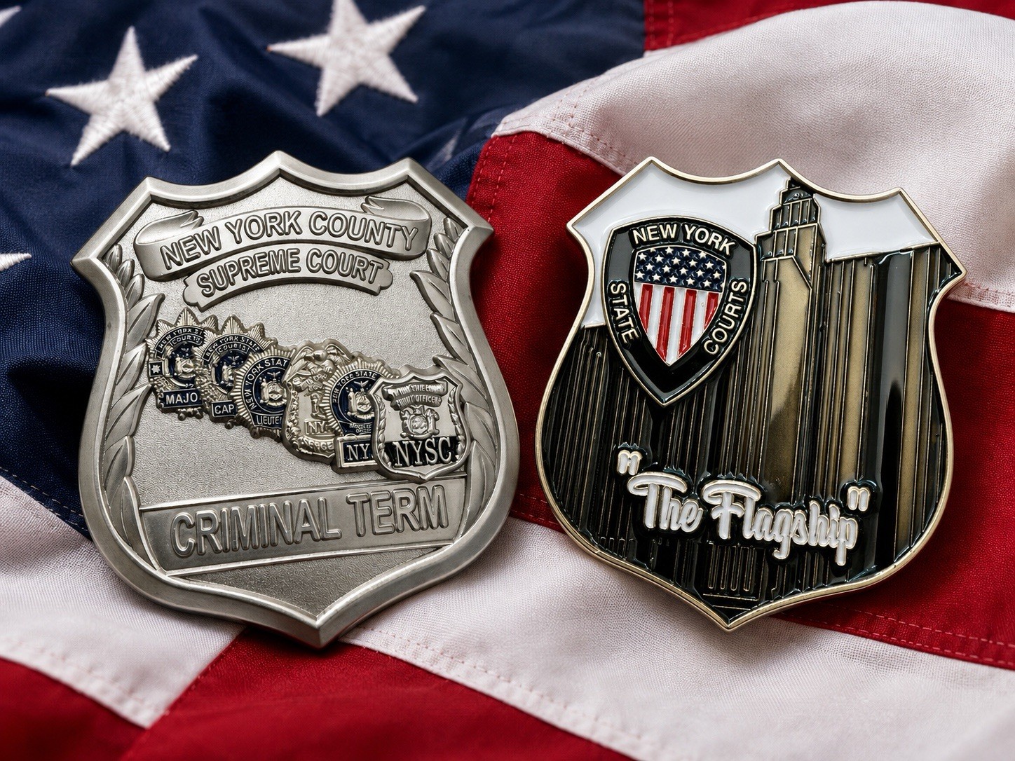 New York County Supreme Court Criminal Term New York State Courts Challenge Coin