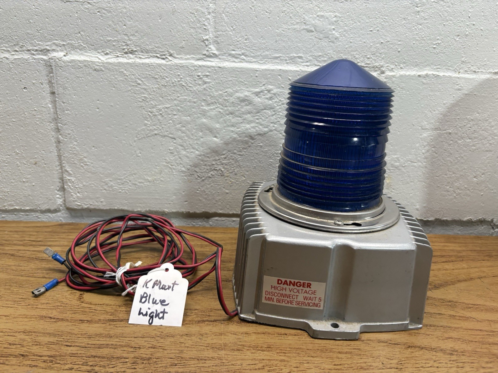 kmart vintage Blue Stobe Light Special Light From Kmart Dietz 12 Volt Light