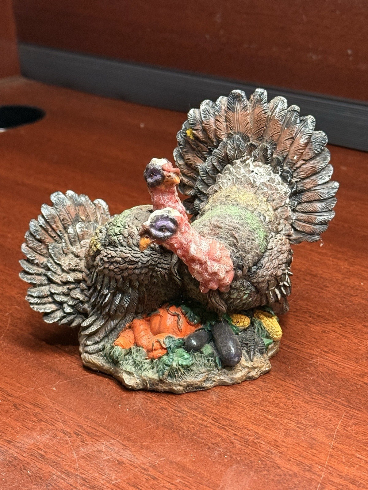 Vintage K\'s Collection Thanksgiving Turkey Figurine Holiday Decor