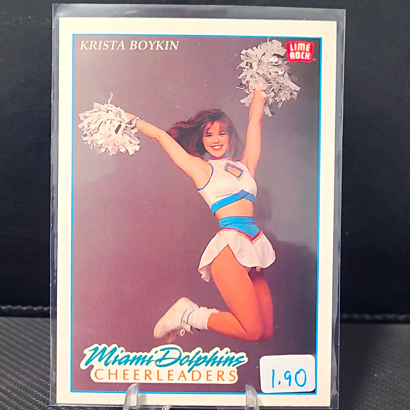 Lime Rock 1992 Miami Dolphins Cheerleaders #171 Krista Boykin Lime Rock 1992 Miami Dolphins Cheerleaders #171 Krista Boykin