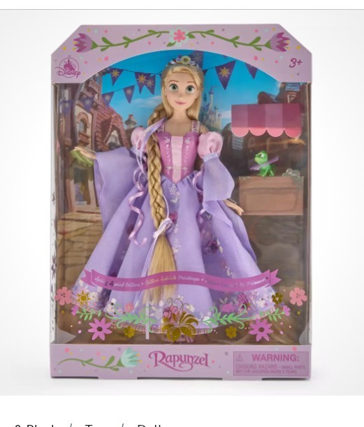 Disney store Rapunzel spring edition 2026 doll -tangled- NEW