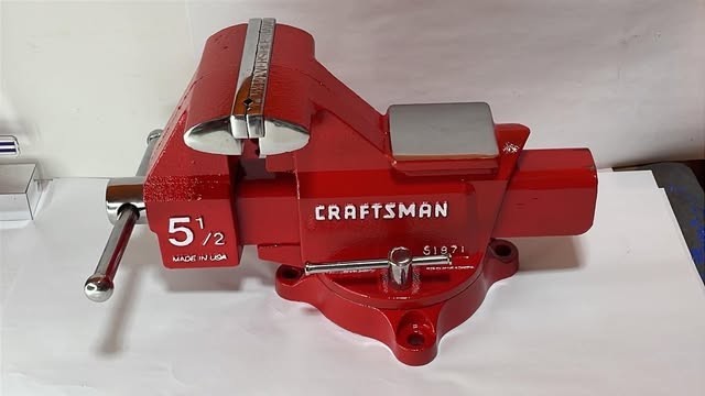 VINTAGE CRAFTSMAN No. 51871 SWIVEL BENCH VISE 5-1/2\