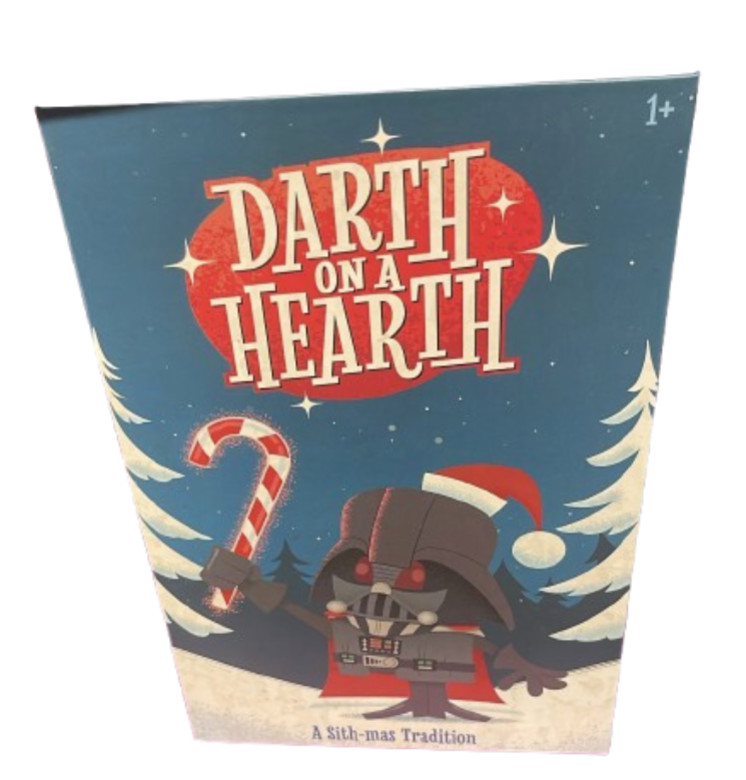 Disney Parks Star Wars Darth on a Hearth A Sith-mas Tradition Figure New W Tag