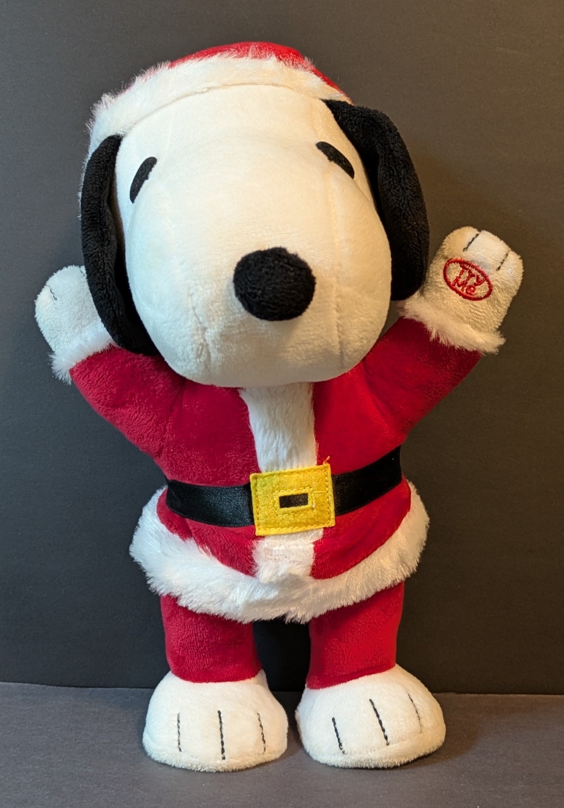 2019 Gemmy Peanuts Snoopy in Santa Suit Plush PLEASE READ DESCRIPTION LOW PRICE