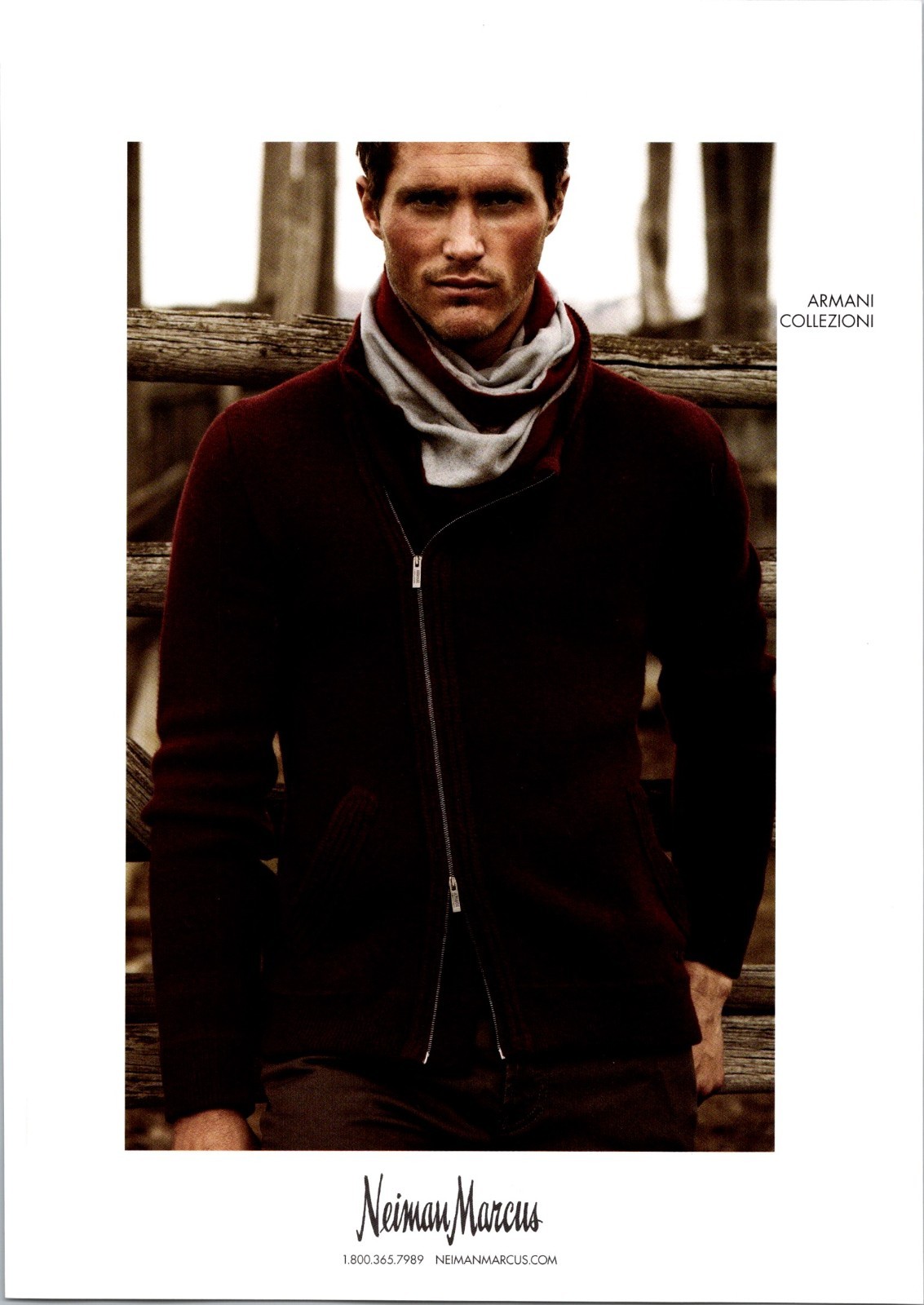 2013 • ARMANI COLLEZIONI 1 page  print ad • 2000s Fashion  EA.01