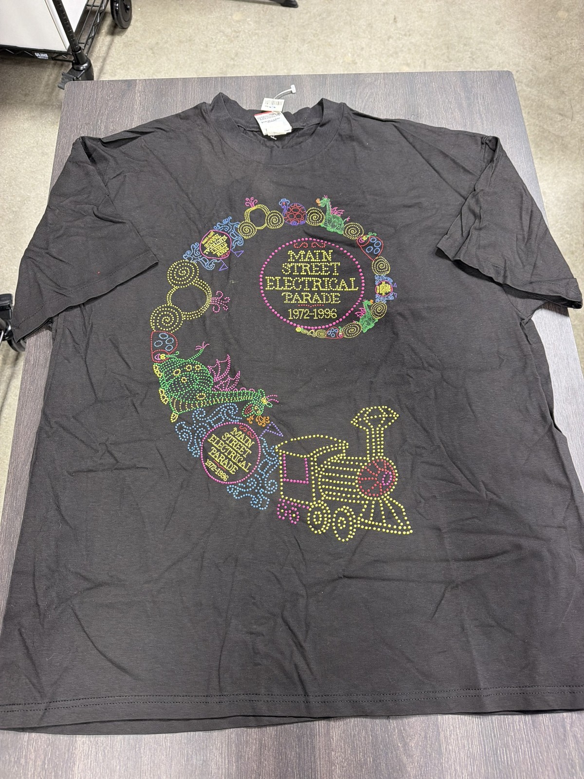 Vintage 1996 Main Street Electrical Parade 1972-1996 T-Shirt Mickey Inc 2XL NWT