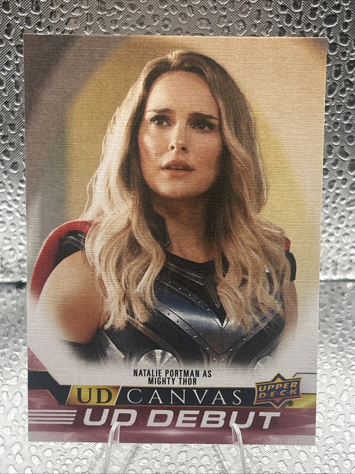 2024 UD Marvel Studios Series 2 UD Canvas Debut Natalie Portman as Mighty Thor