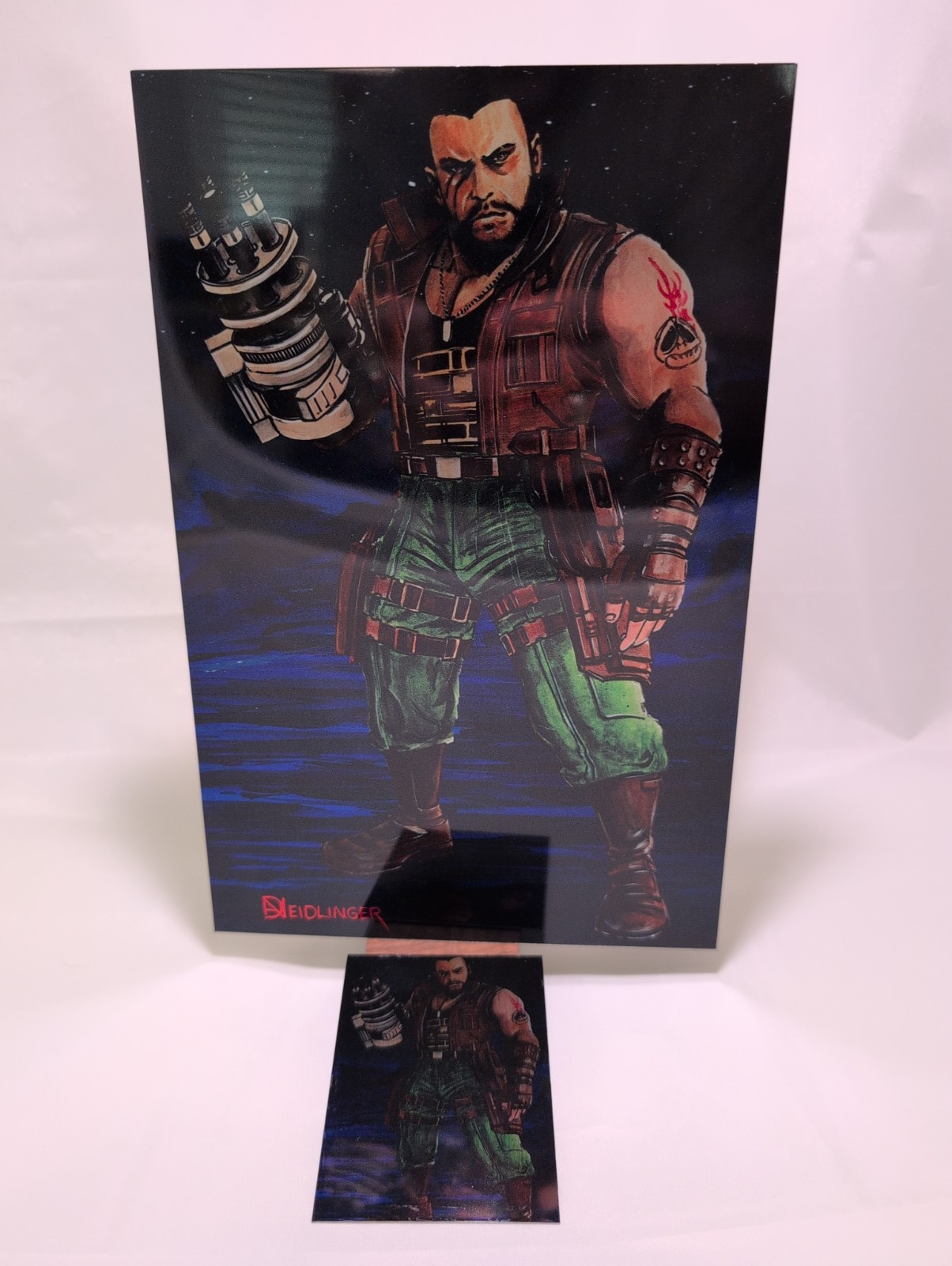 Final Fantasy Artist Showcase Metal 1 of 1 - 2026 MegaCon - Dan Neidlinger - COA Final Fantasy Artist Showcase Metal 1 of 1 - 2026 MegaCon - Dan Neidlinger - COA
