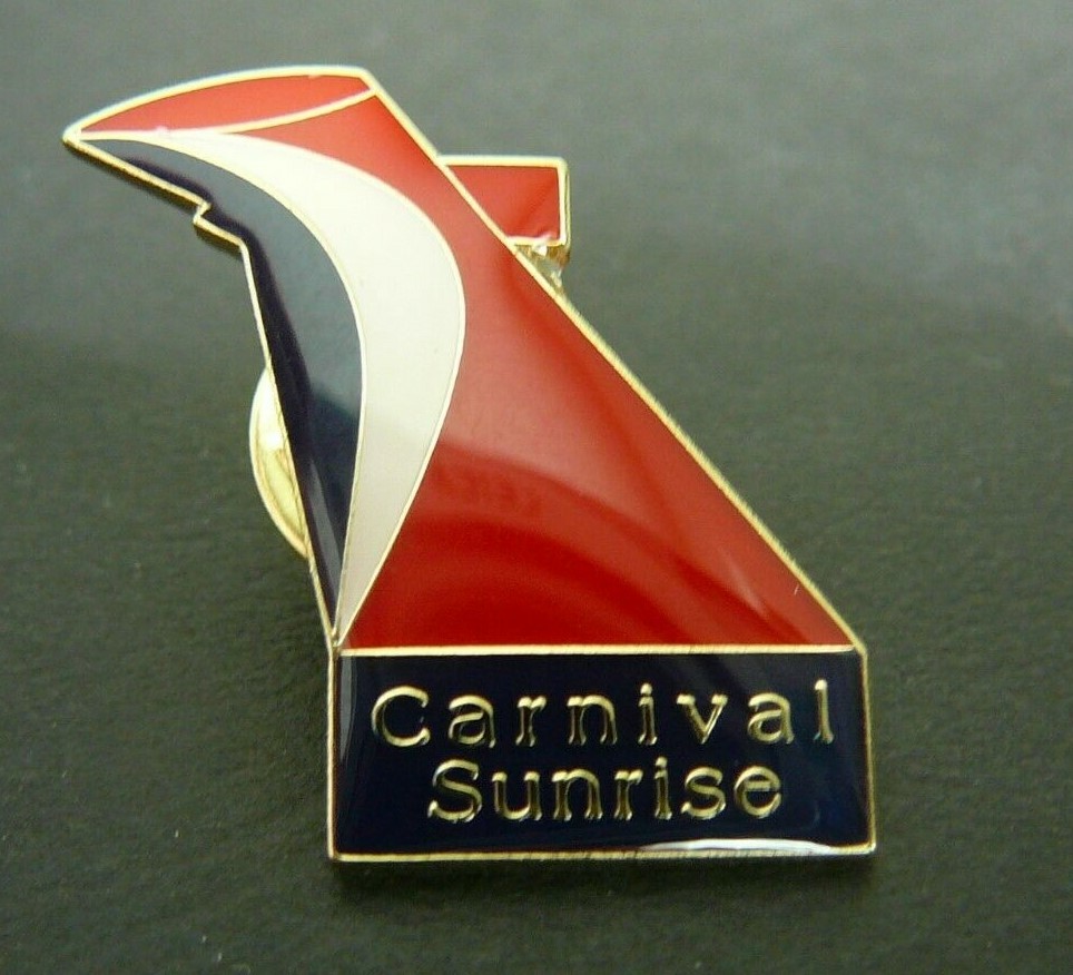 CARNIVAL CRUISE LINES SUNRISE FUNNEL PIN