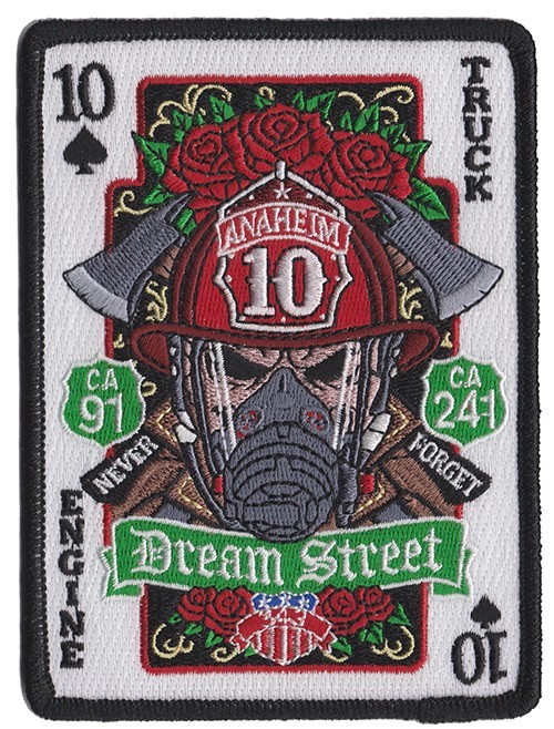 Anaheim Station 10 Dream Street Fire Patch NEW