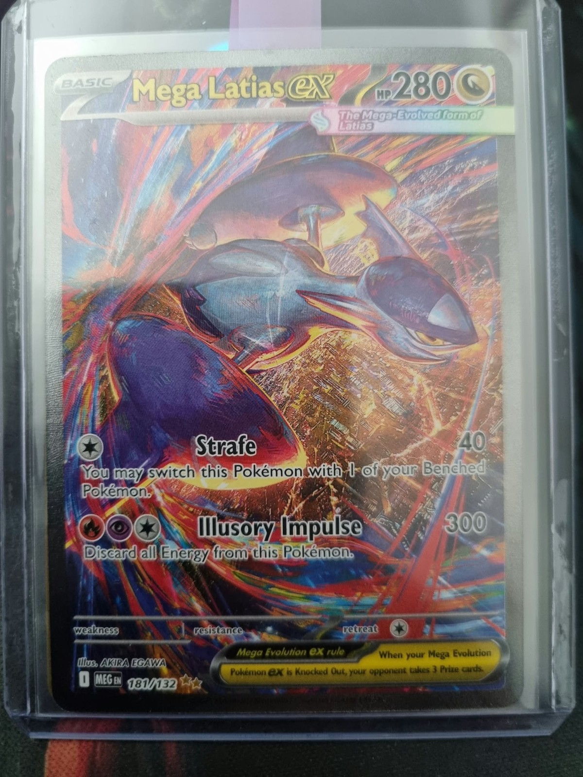 Mega Latias Ex 181/132 Mega Evolution