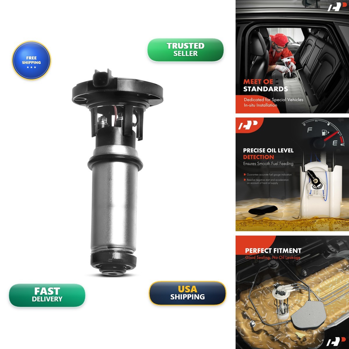 A-Premium Electric Fuel Pump Compatible with Ford