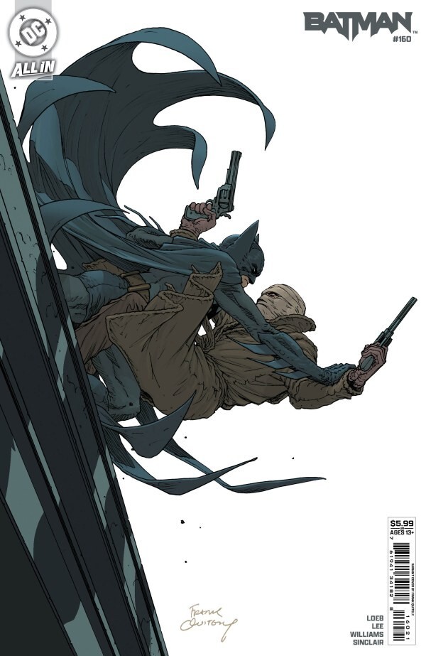 Batman #160 CVR B Frank Quitely Card Stock Cover Variant 5/28 DC Comics