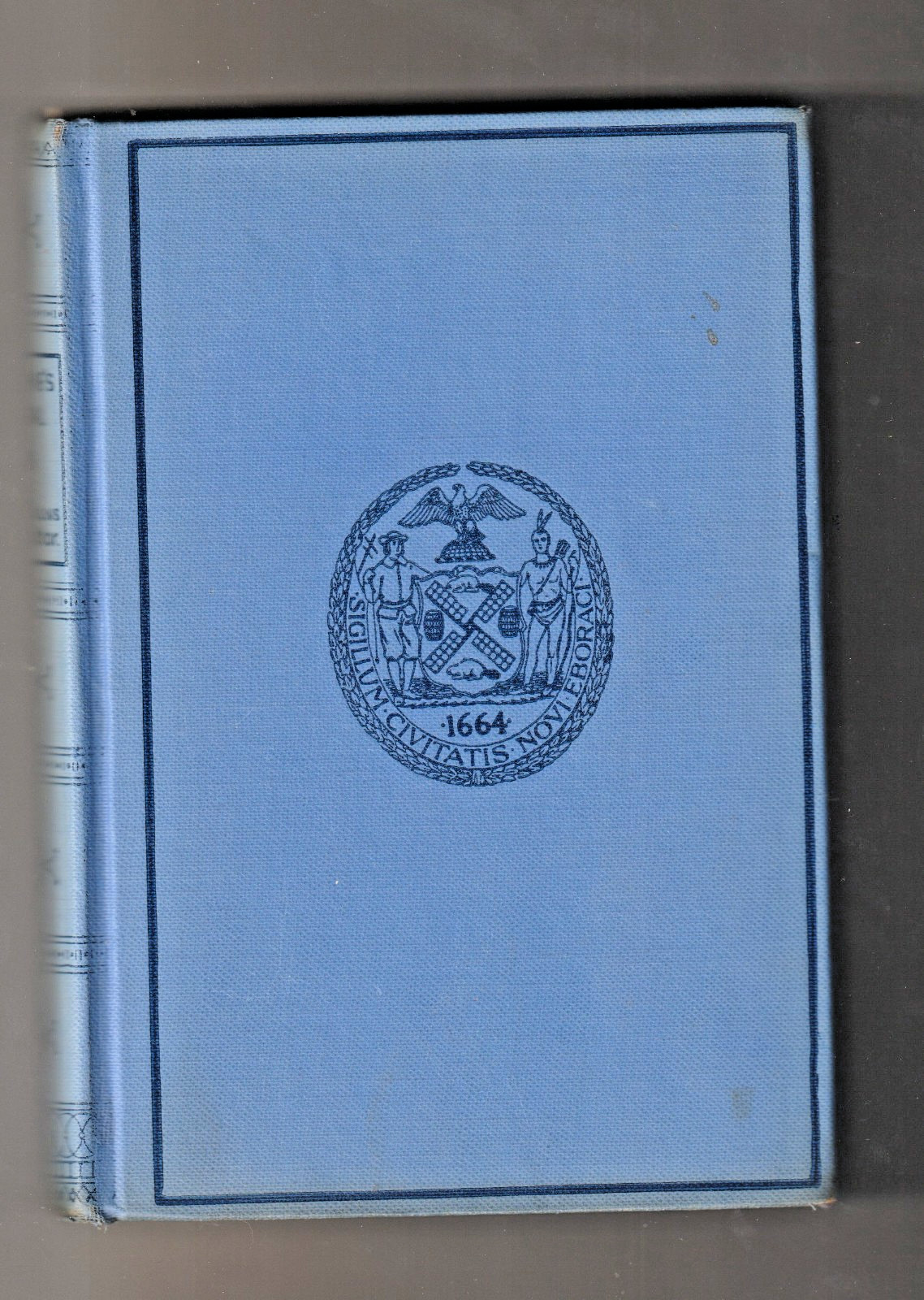 1925 Valentine's Manual of Old New York Year Book. Color Plates, Black White Pgs