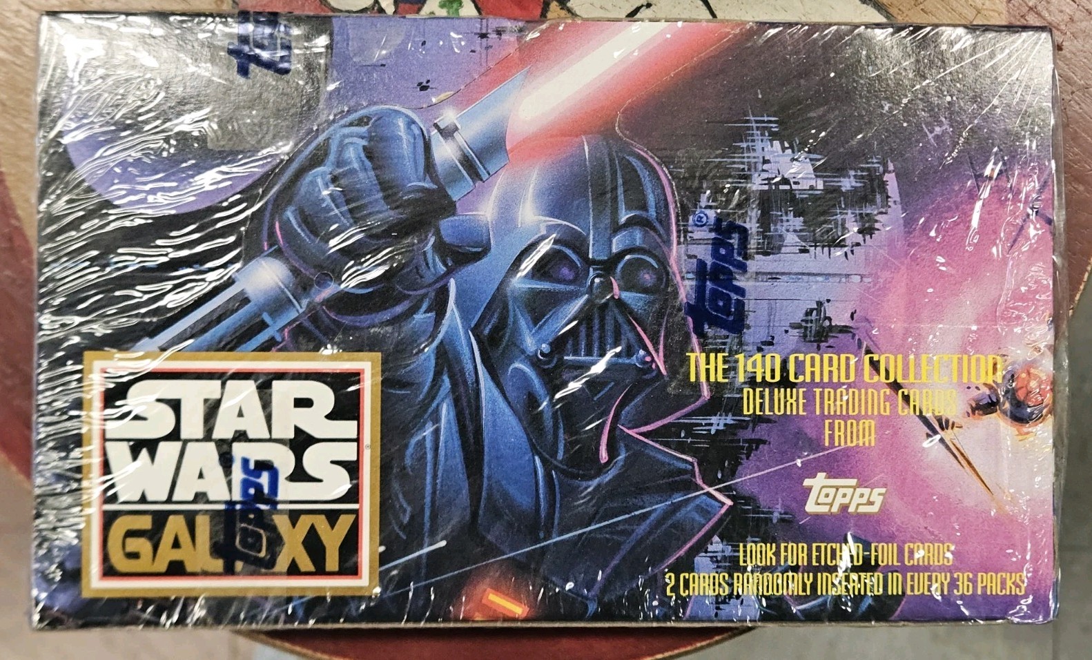 1993 Topps Star Wars Galaxy Series 1 Factory Sealed 36 Pack Hobby Box