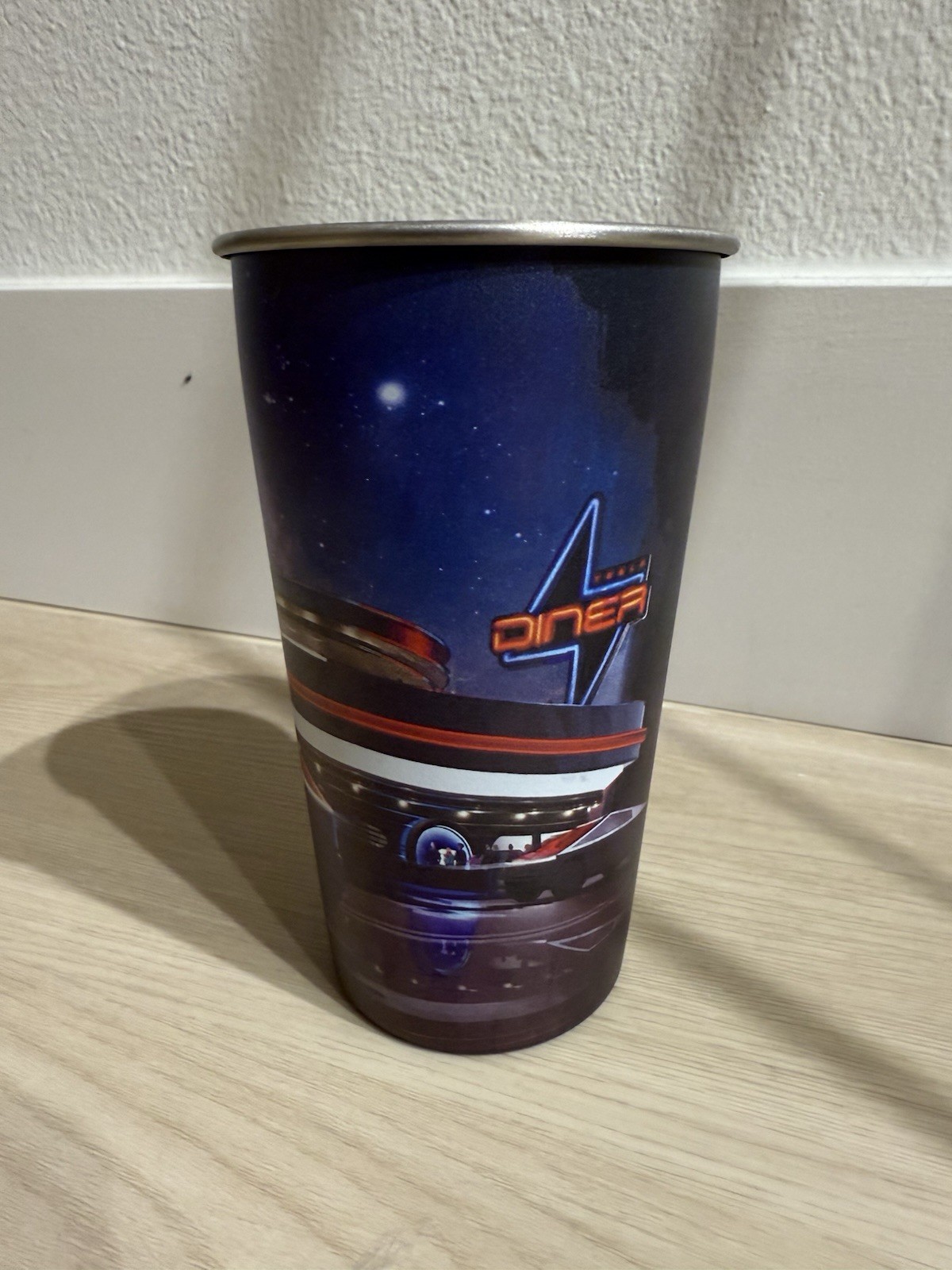 Tesla Diner Exclusive Cybertruck Metal Cup, IN HAND, Hollywood Los Angeles