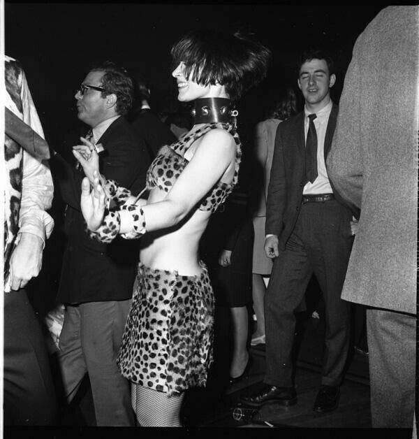 Cheetah Nightclub New York 1966 Sexy Leopard Fashion Original Camera Negative