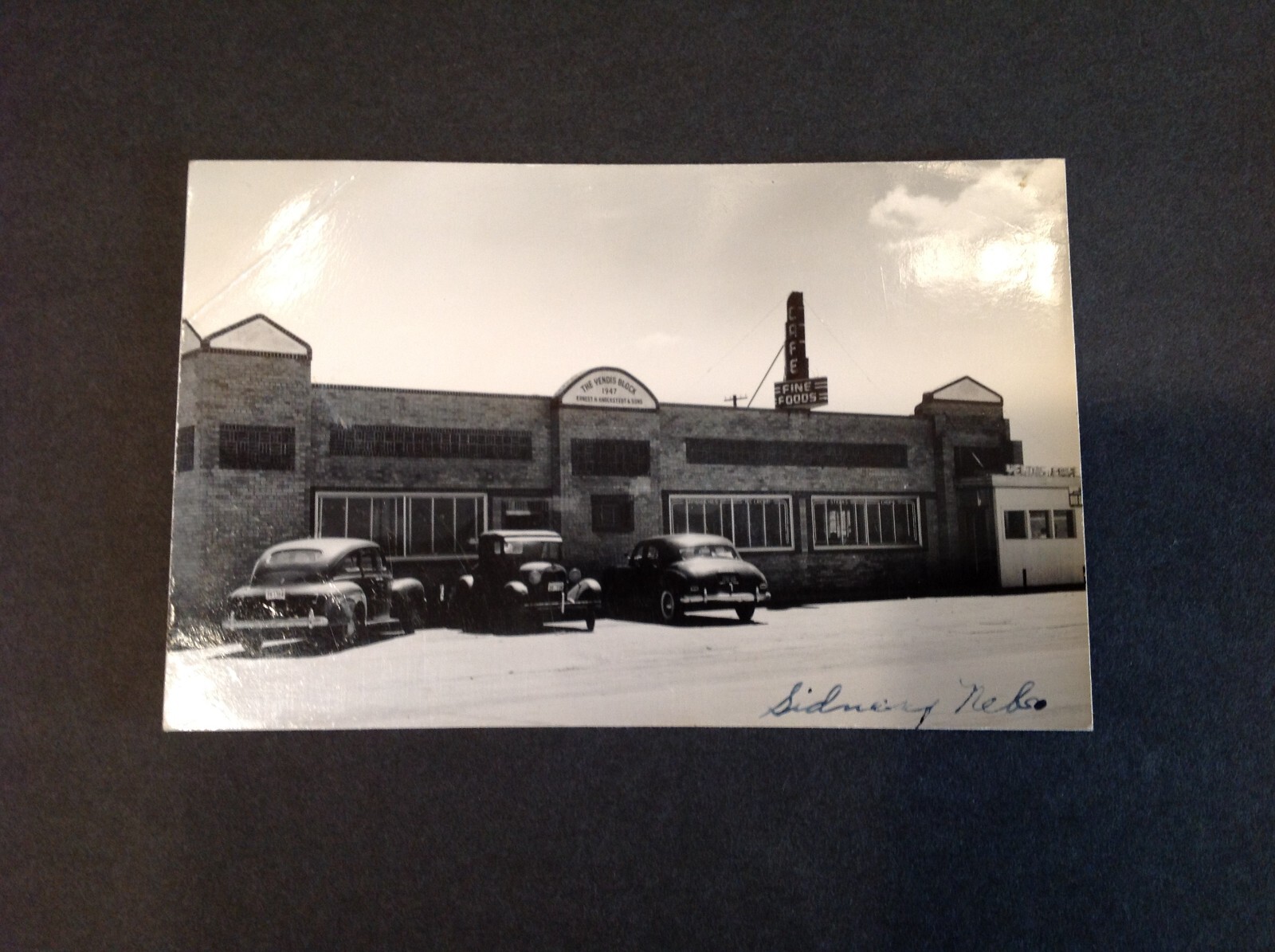 Kodak RPPC Postcard of Sidney, Nebraska - circa 1951