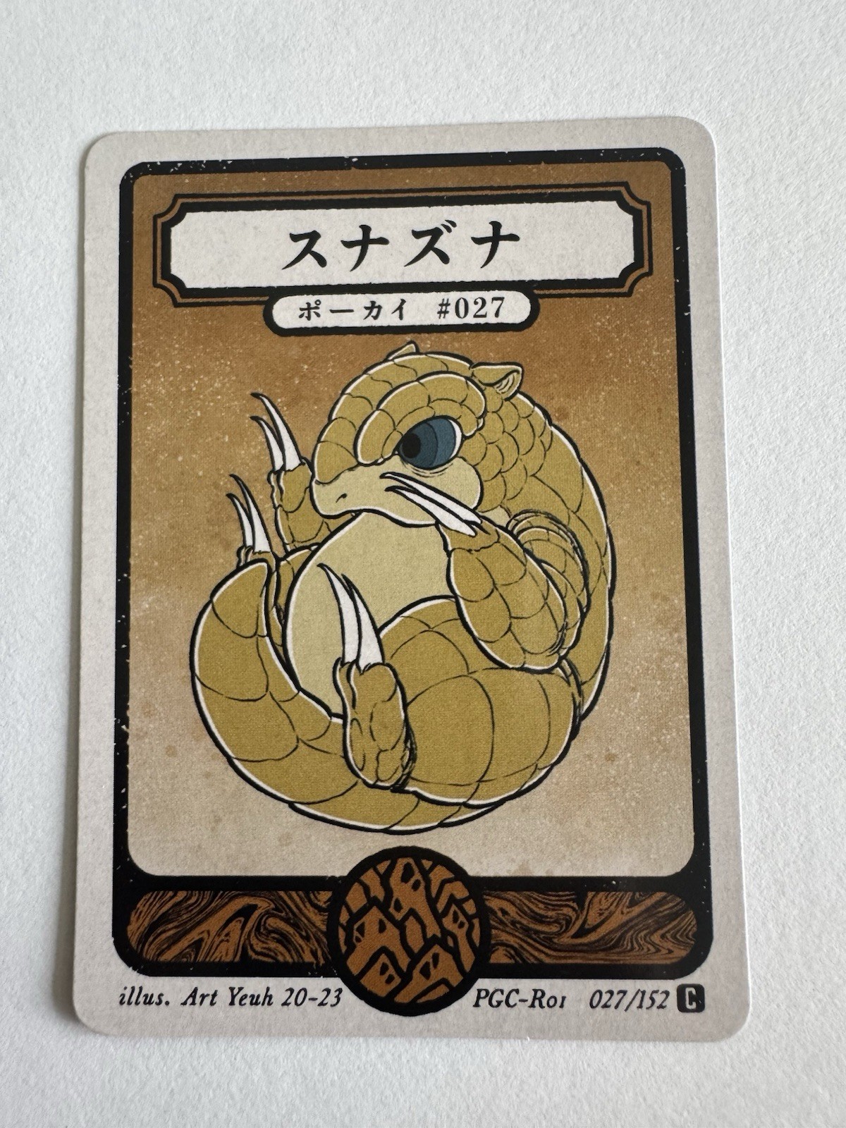 Pokai Gaku Sandshrew, Art Yeuh