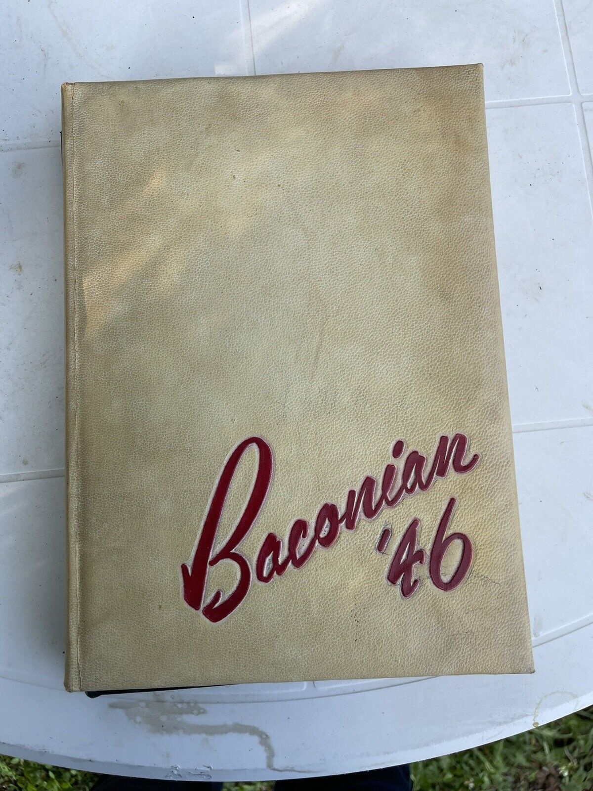 1946 baconian yearbook bridgewater nj 