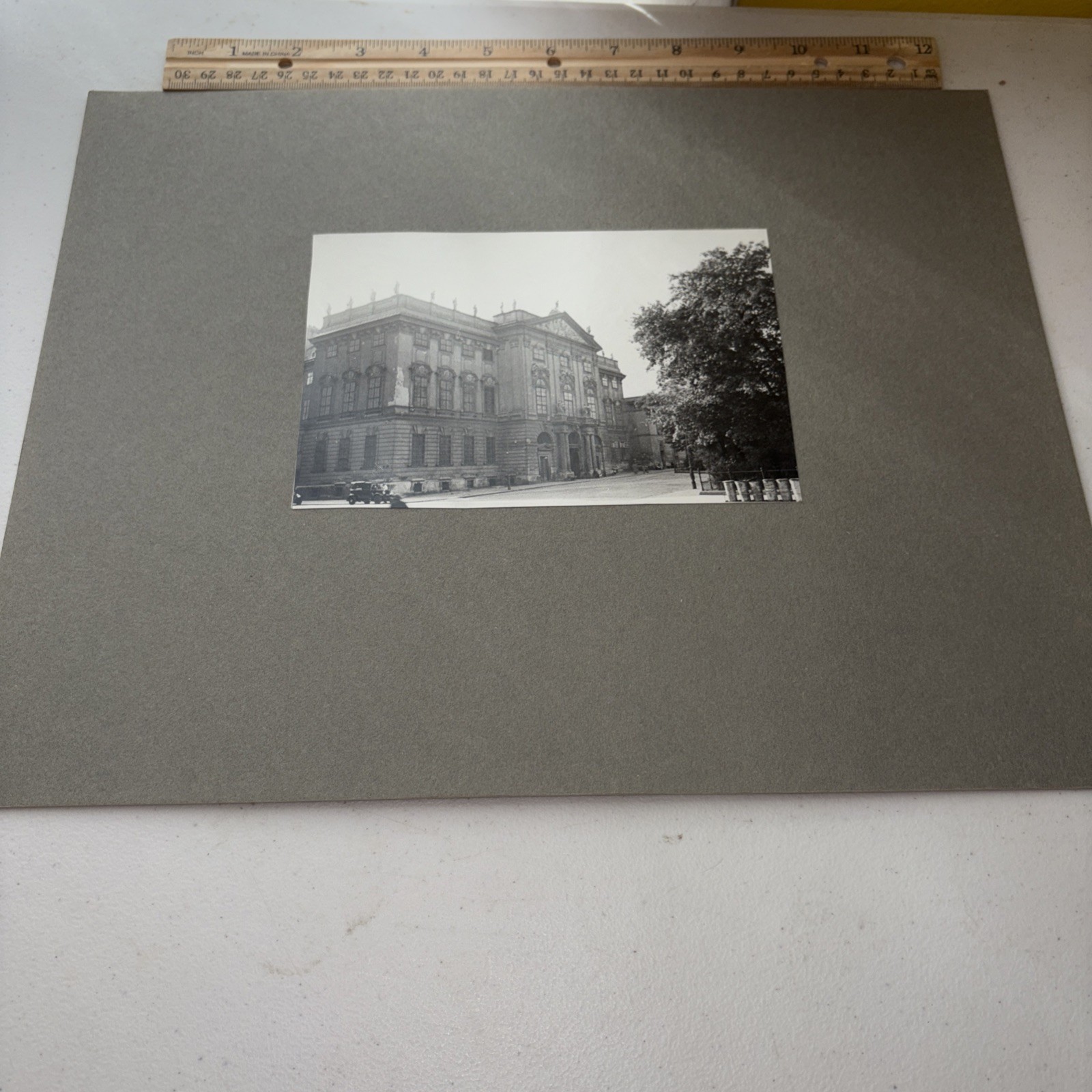 VTG Palace of the Hungarian Life Vienna Mounted Austrian Architecture Photo