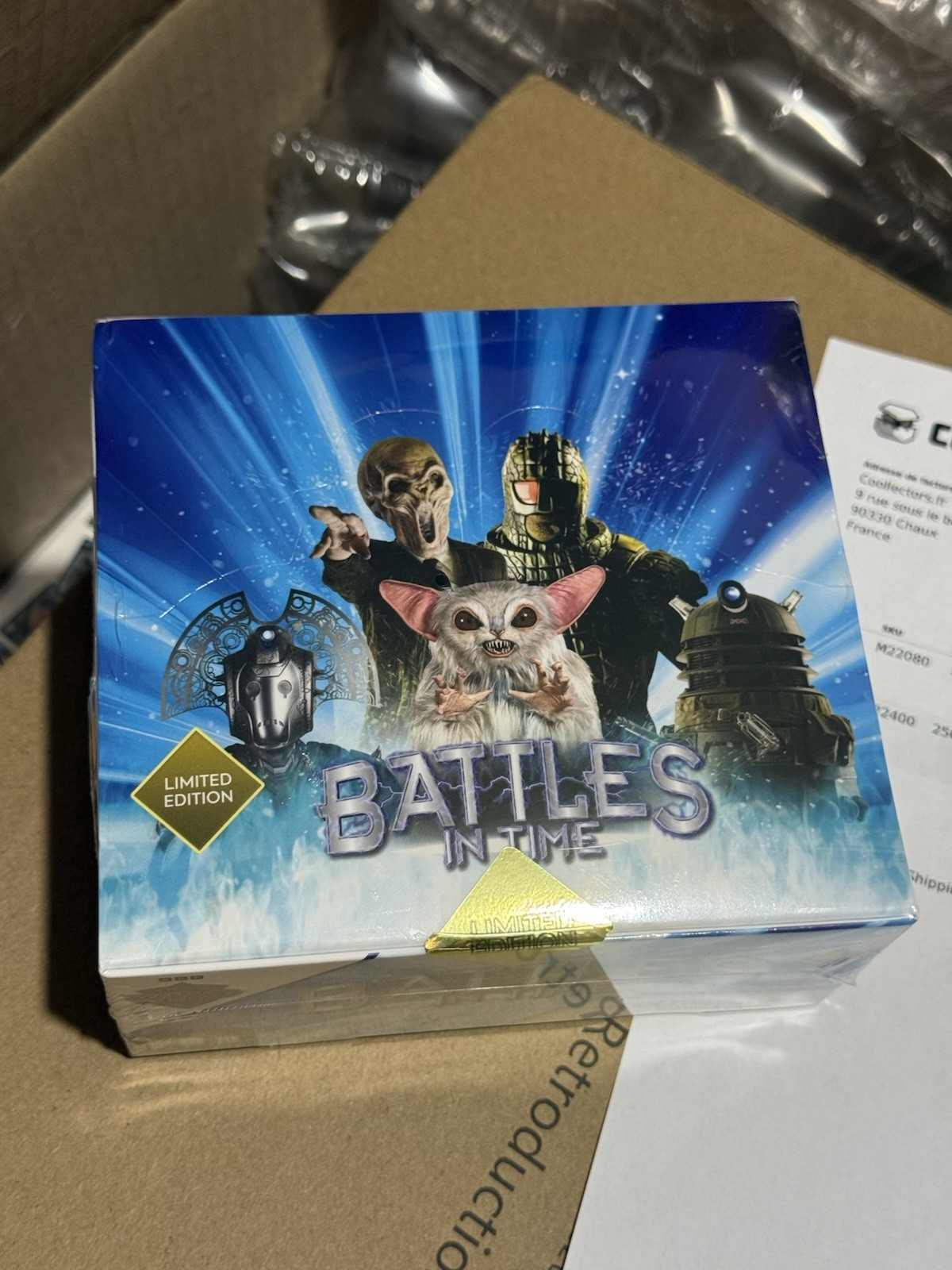 BBC Doctor Who Battles in Time Obliterator Limited Edition Box 142 Cards EN