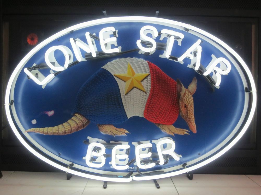 Lone Star Beer National Beer of Texa Neon Sign HD Vivid With Dimmer 24 Lone Star Beer National Beer of Texa Neon Sign HD Vivid With Dimmer 24