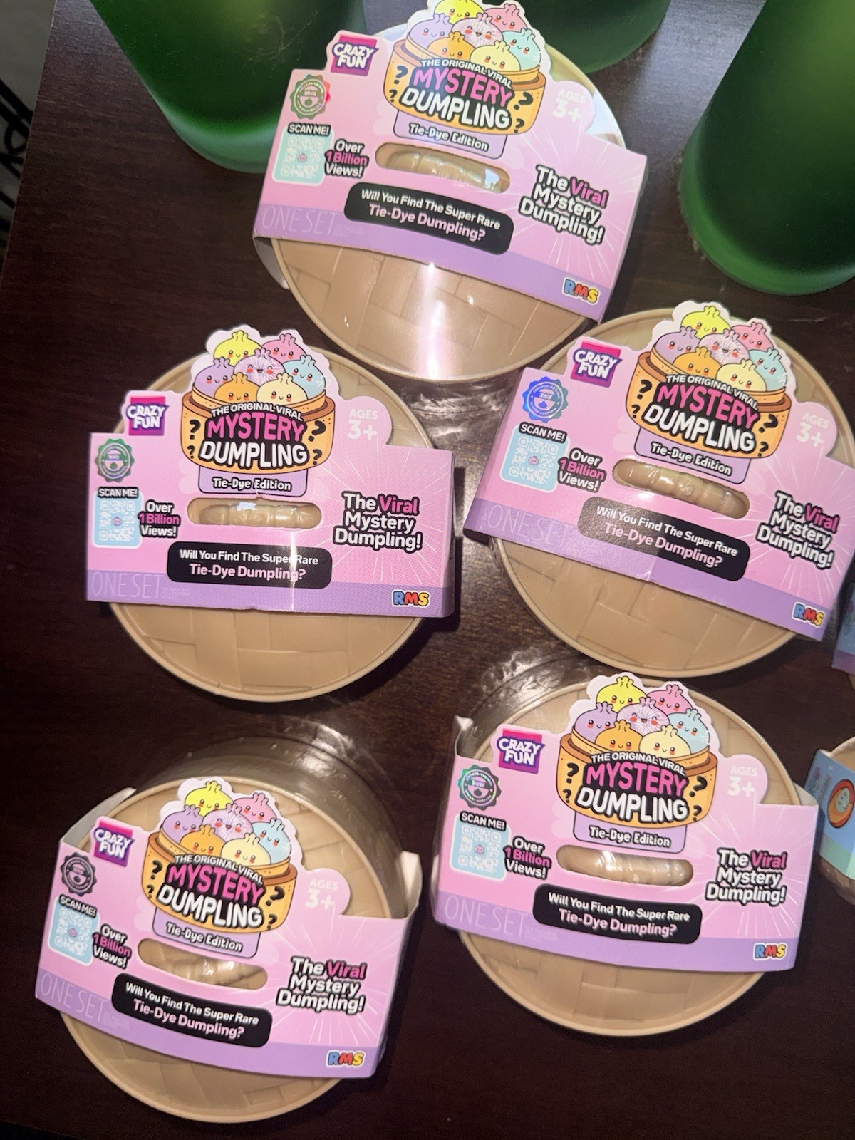 RMS Mystery Dumpling Lot of 5 NEW Pastel Tie Dye Edition TEXTURE maltose RMS Mystery Dumpling Lot of 5 NEW Pastel Tie Dye Edition TEXTURE maltose