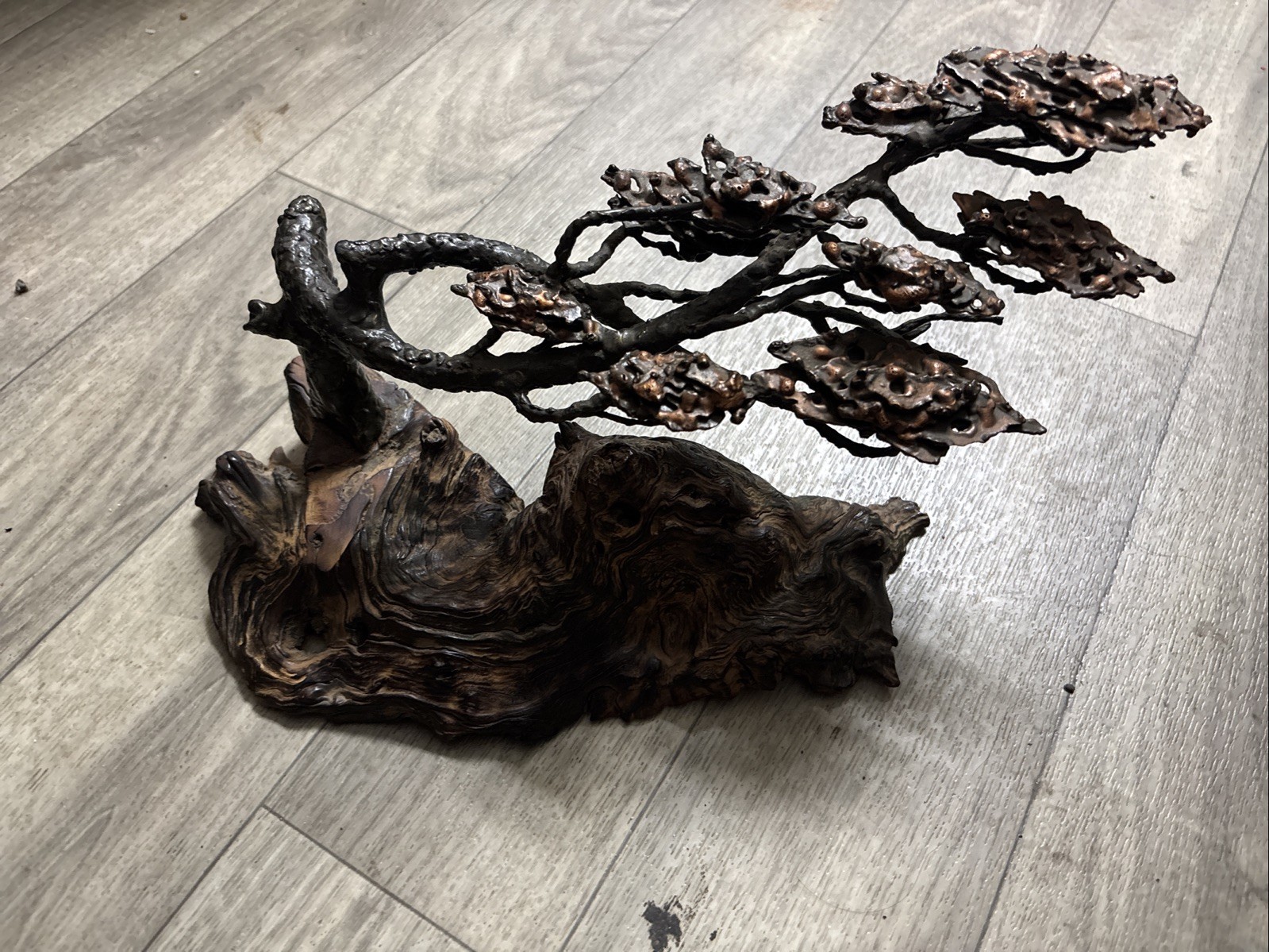 Vintage Brutalist Bonsai by Reigh Mid Century