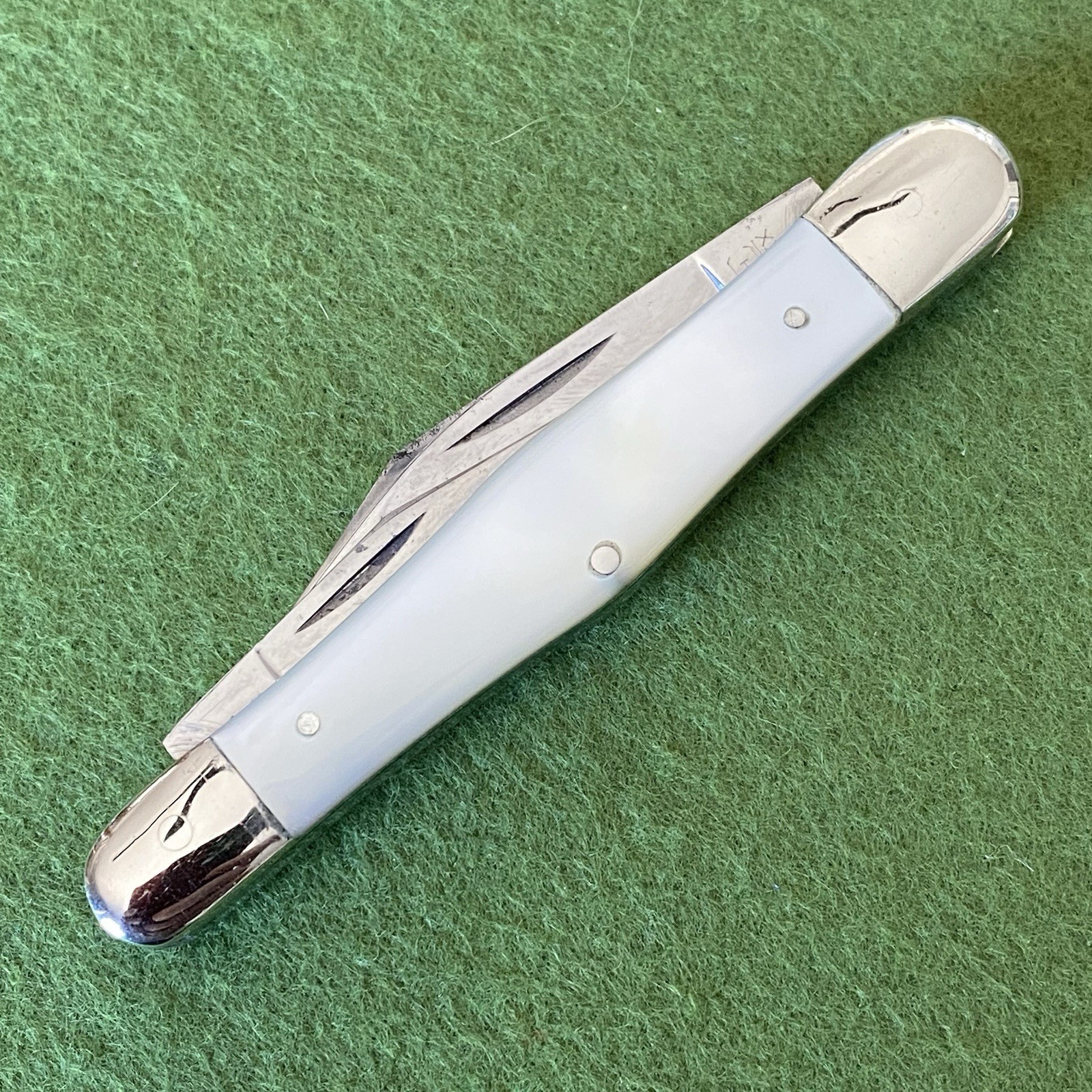 Old Vintage Case Tested XX Swell Center Whittler Pocket Knife EXC