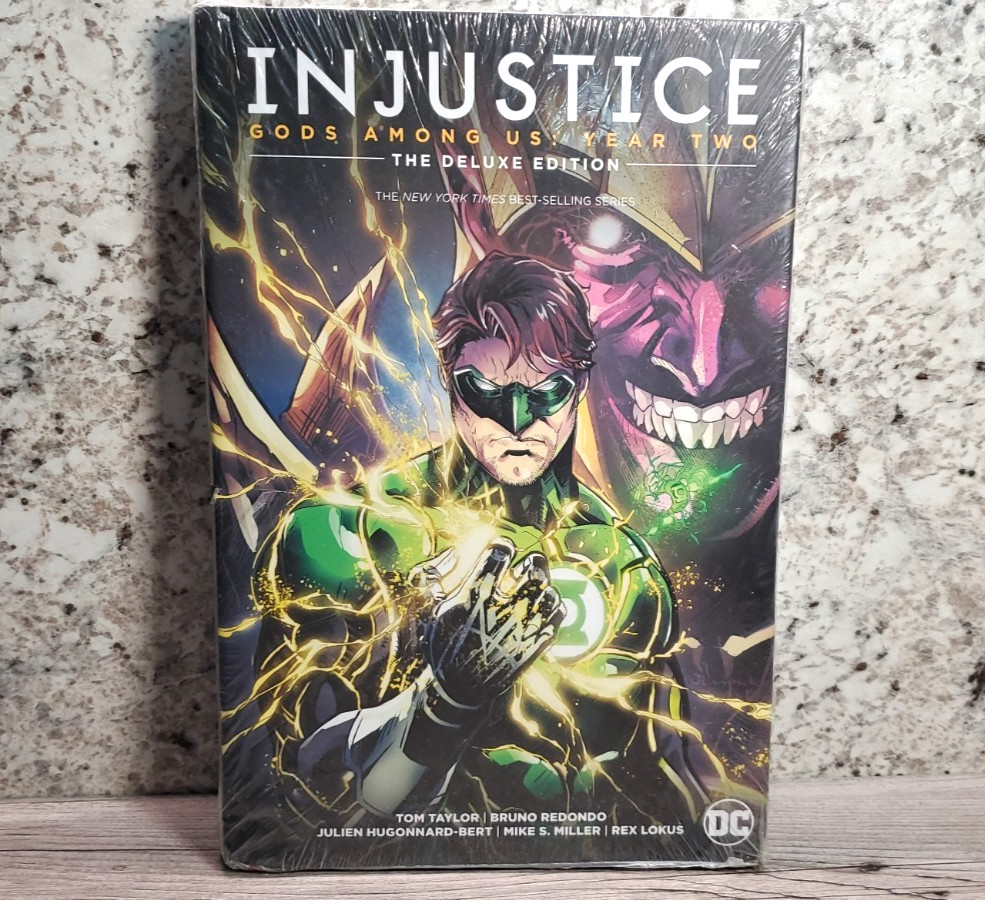 Injustice Gods Among Us Year Two 2 Deluxe Edition Hardcover DC Comics HC Sealed