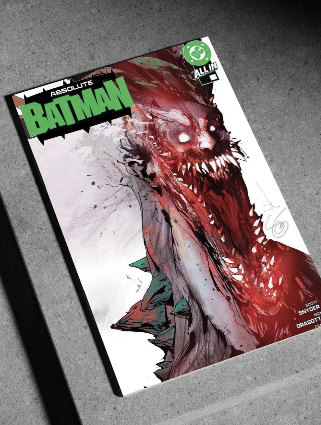 Presale Absolute Batman #25 Scott Snyder & Jock Exclusive Trade Dress Unsigned