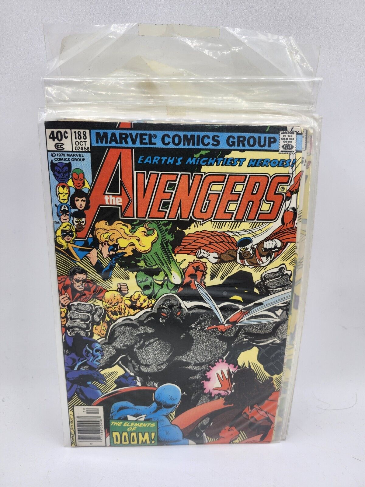 Avengers #188 (1979 Marvel) 1st Elements of Doom - 