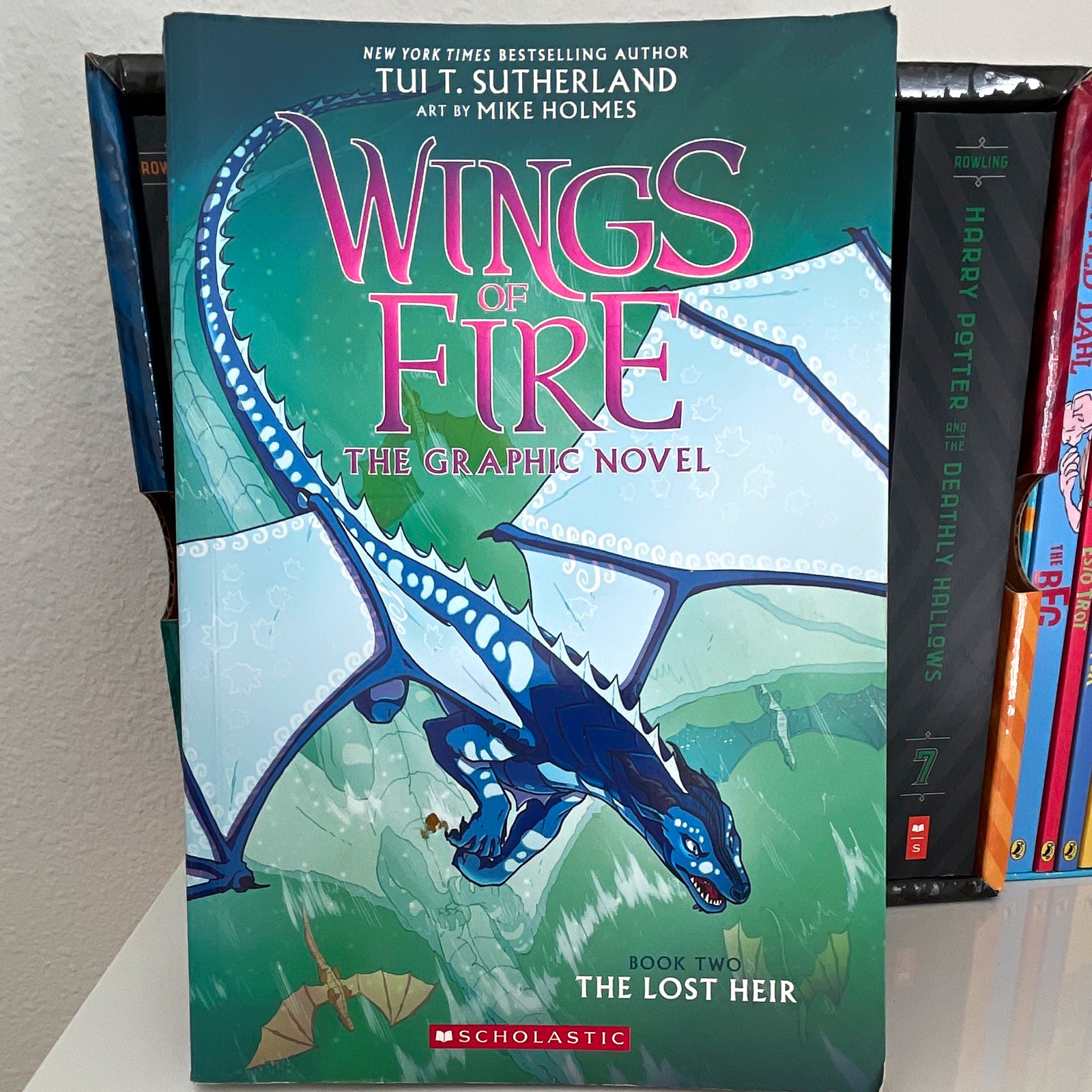 Scholastic Wings of Fire Graphic Novel: The Lost Heir TPB Sutherland Holmes