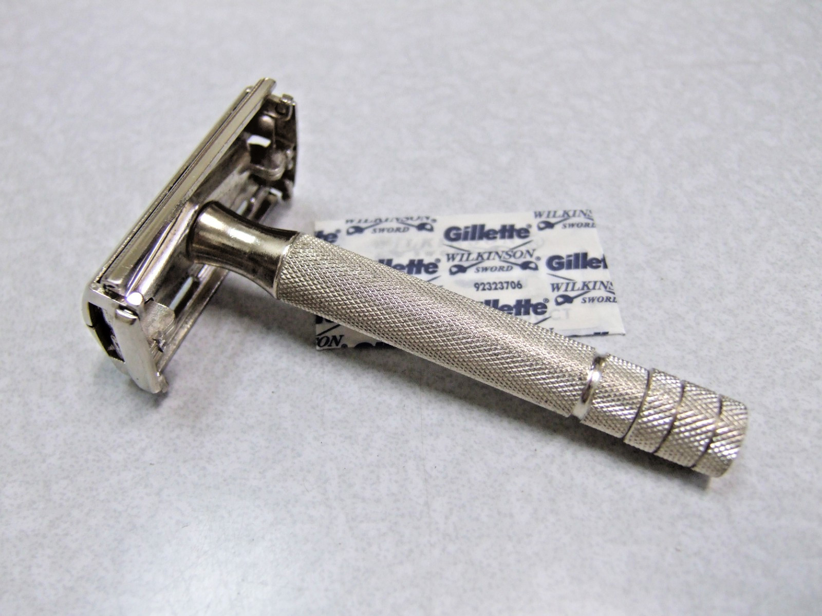 Vintage 1948-49 Gillette Super Speed TTO Double Edge DE Safety Razor NICE CLEAN