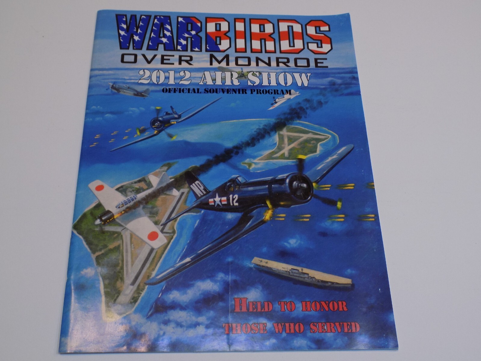 Warbirds Over Monroe 2012 Air Show Official Program Midway Pacific PBY Catalina