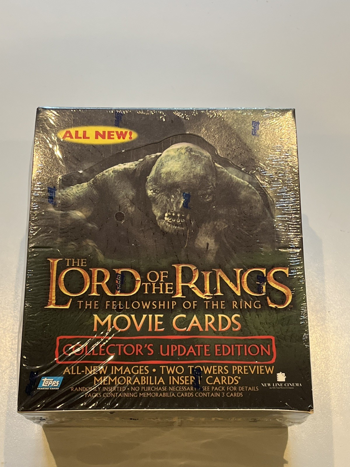 TOPPS Lord of the Rings Fellowship of the Ring Update Box BRAND NEW Sealed TOPPS Lord of the Rings Fellowship of the Ring Update Box BRAND NEW Sealed