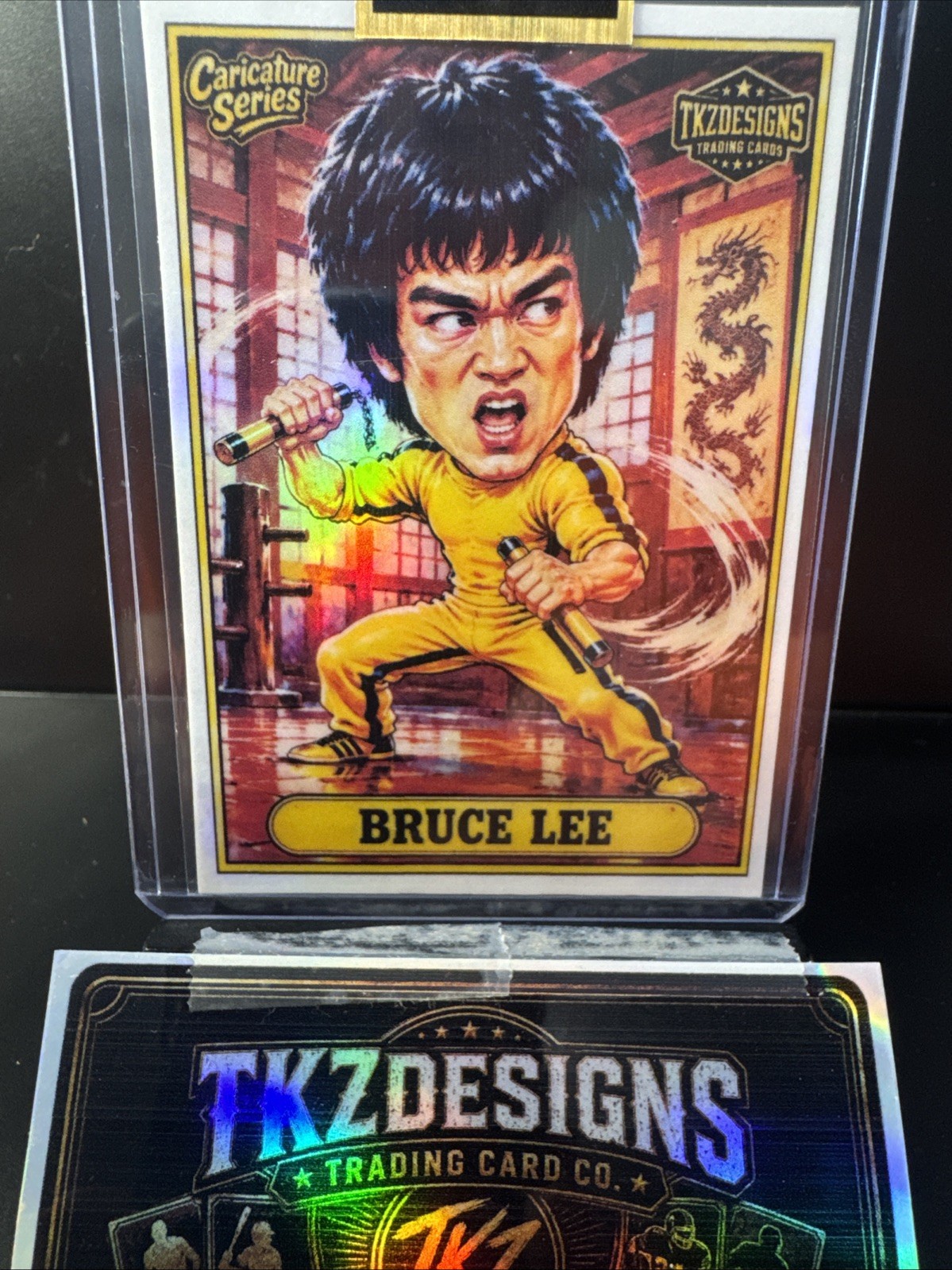 2026 Tkzdesigns Caricature Series Bruce Lee BL1 /100