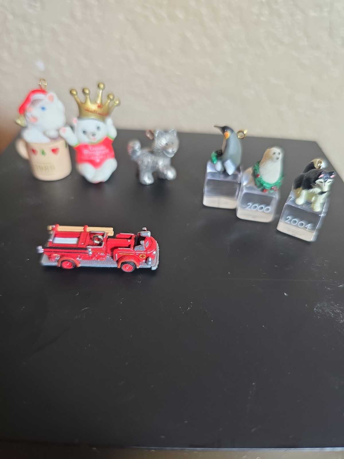 Vintage Hallmark Miniature Keepsake Ornaments / Merry Miniatures Lot of 7