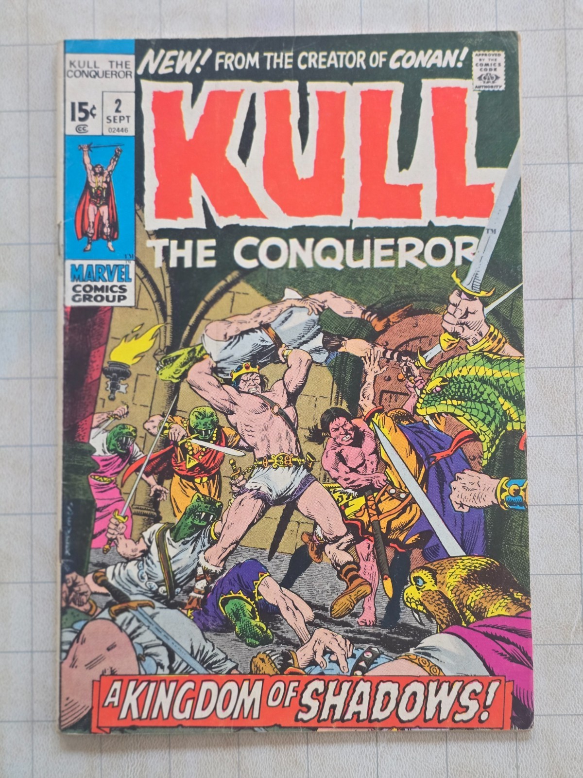 KULL The Conqueror 2 Marvel Comics 1971