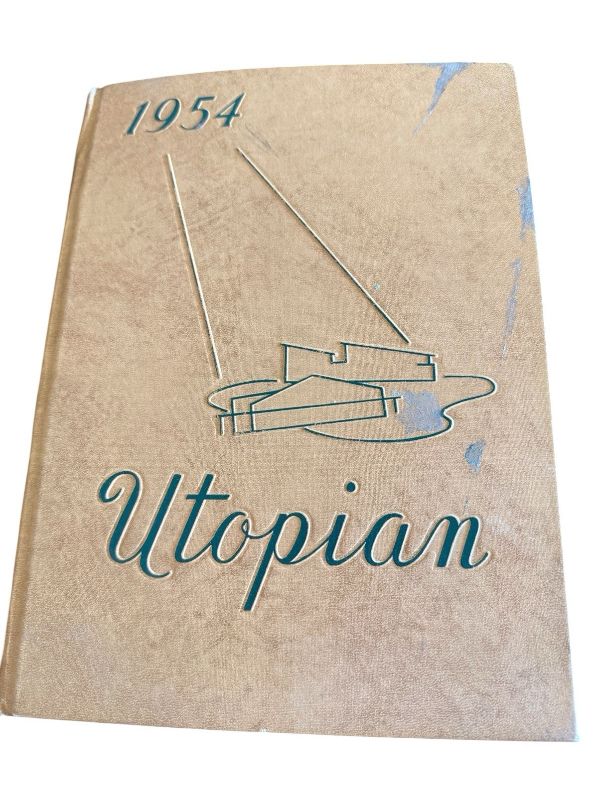 1954 Canoga Park High School Yearbook Utopian Canoga Park California VTG