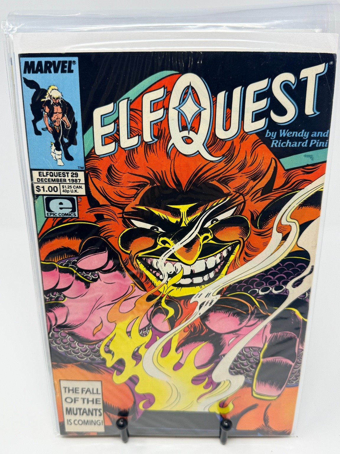 Elfquest #29 Marvel Epic Wendy Pini 1987 Fall of Mutants Comic Book